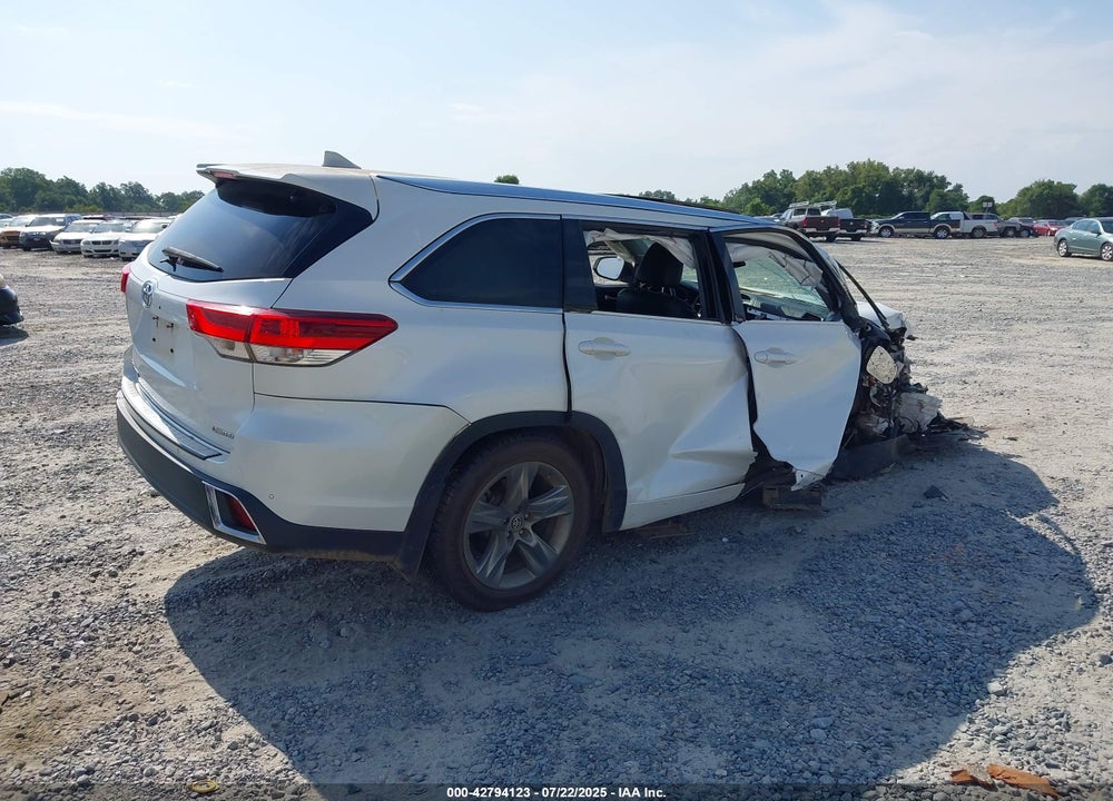 2019 TOYOTA HIGHLANDER VIN: 5TDYZRFH3KS312775