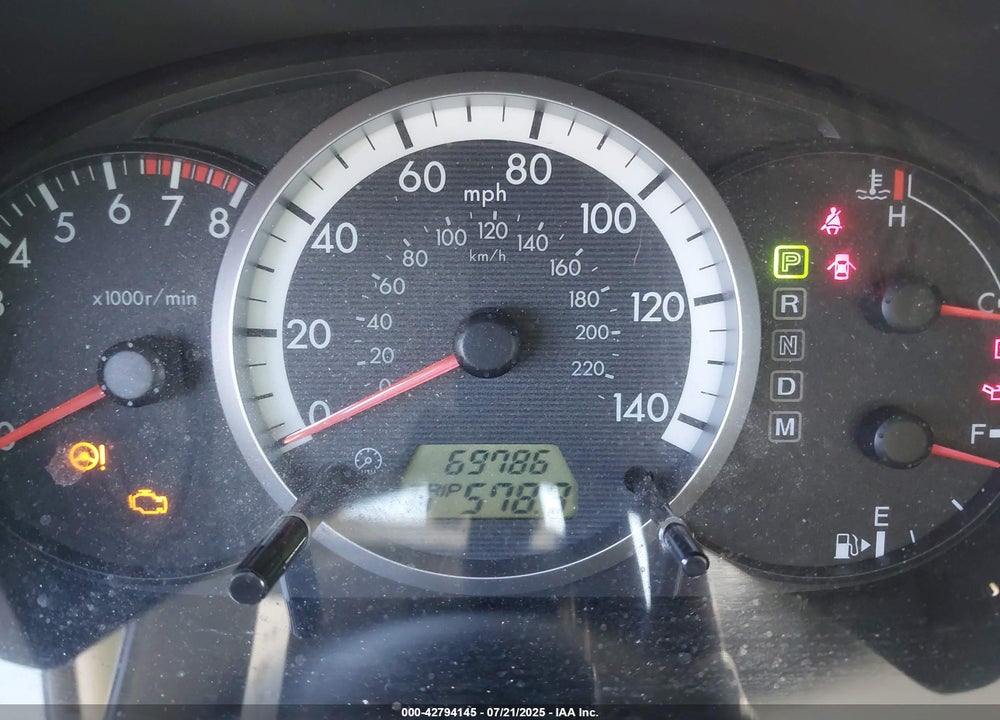 2007 MAZDA 5 VIN: JM1CR29L570140034
