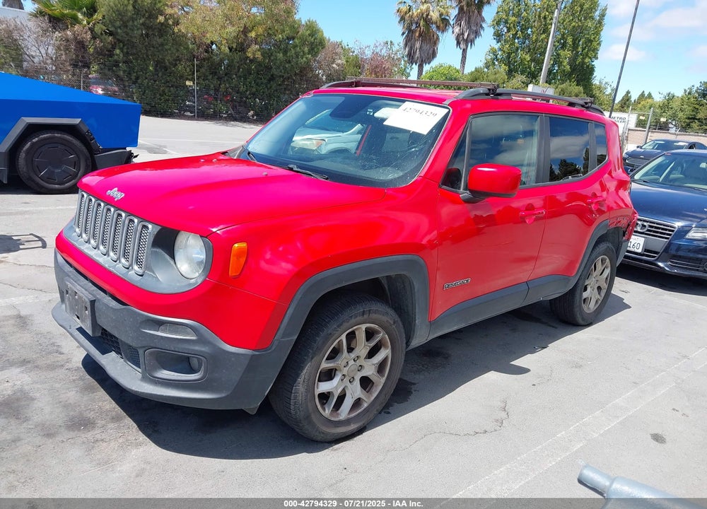 2016 JEEP RENEGADE VIN: ZACCJBBT2GPD63658