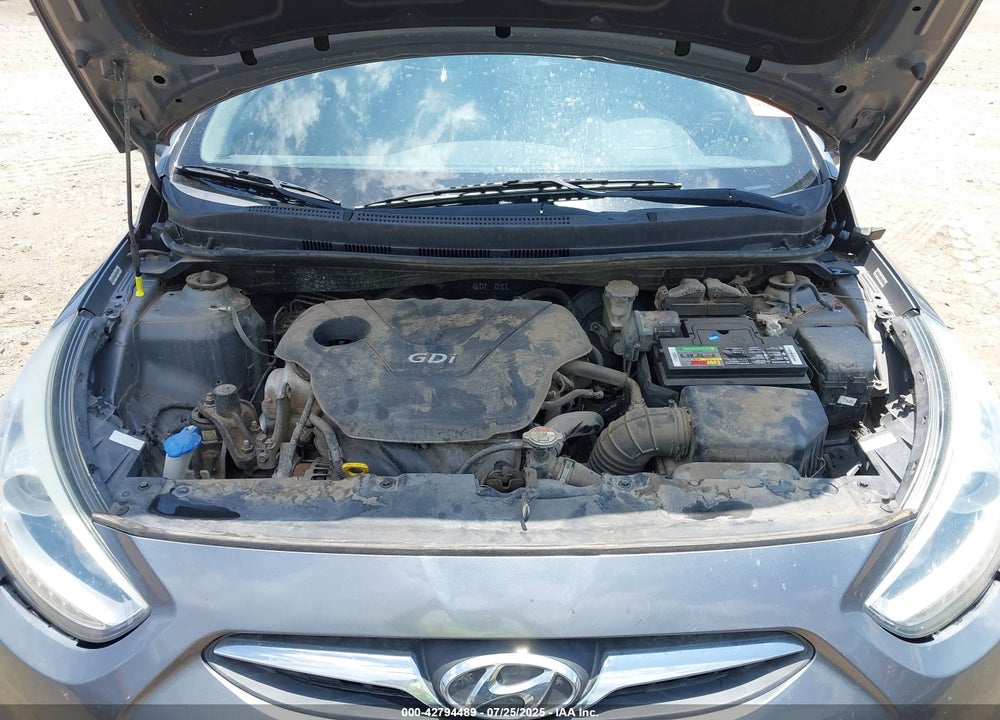 2014 HYUNDAI ACCENT VIN: KMHCU4AE6EU761453