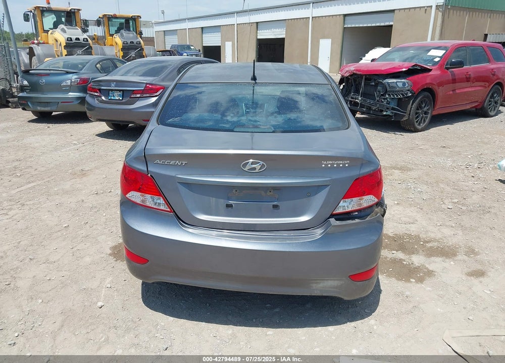 2014 HYUNDAI ACCENT VIN: KMHCU4AE6EU761453