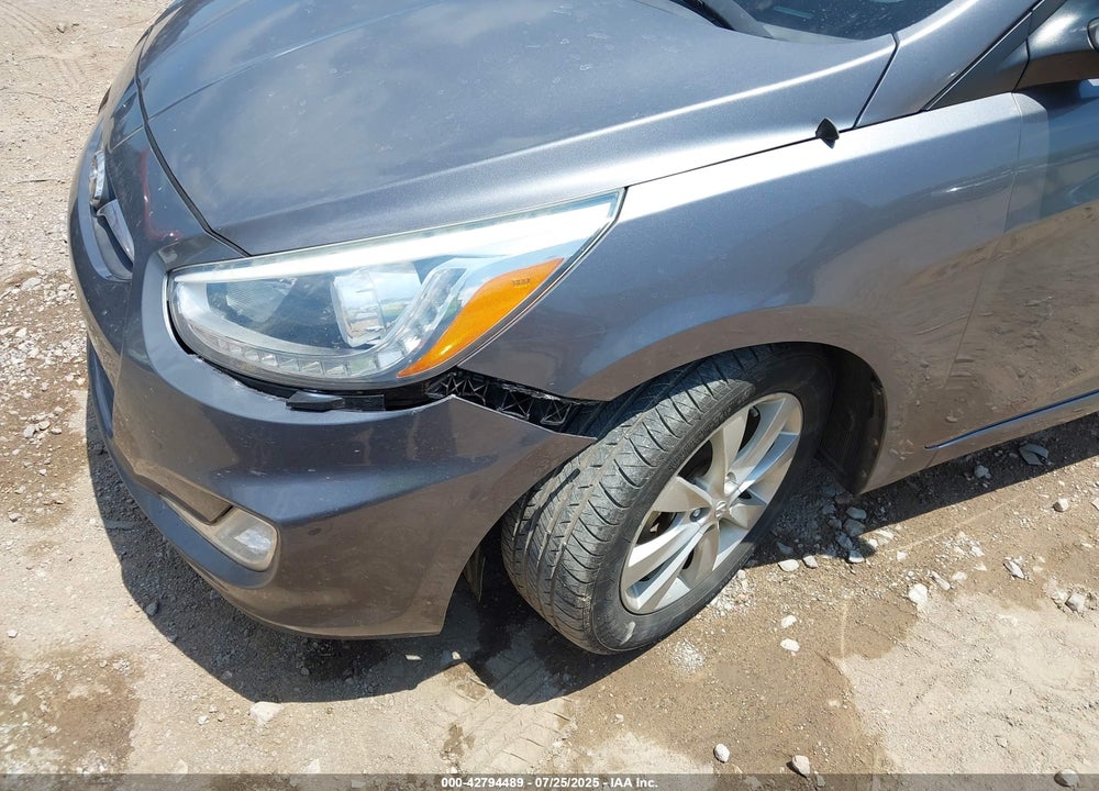 2014 HYUNDAI ACCENT VIN: KMHCU4AE6EU761453