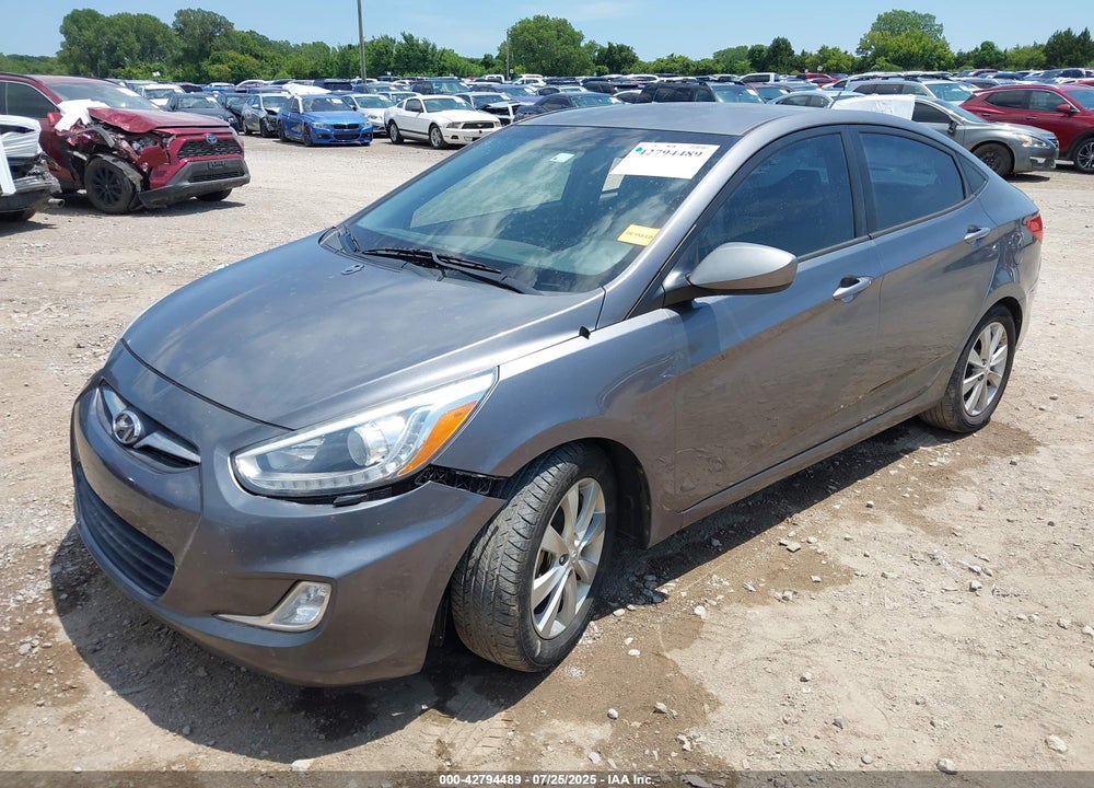 2014 HYUNDAI ACCENT VIN: KMHCU4AE6EU761453