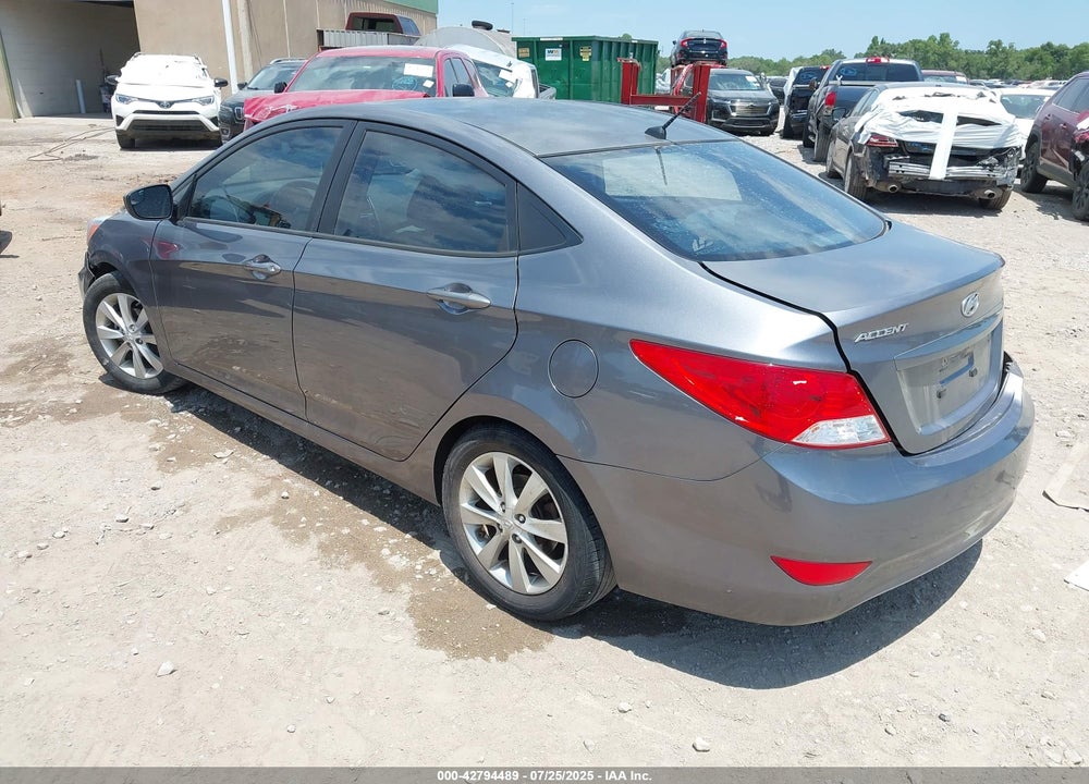 2014 HYUNDAI ACCENT VIN: KMHCU4AE6EU761453