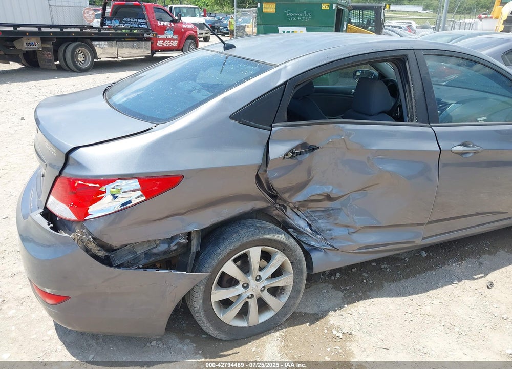 2014 HYUNDAI ACCENT VIN: KMHCU4AE6EU761453