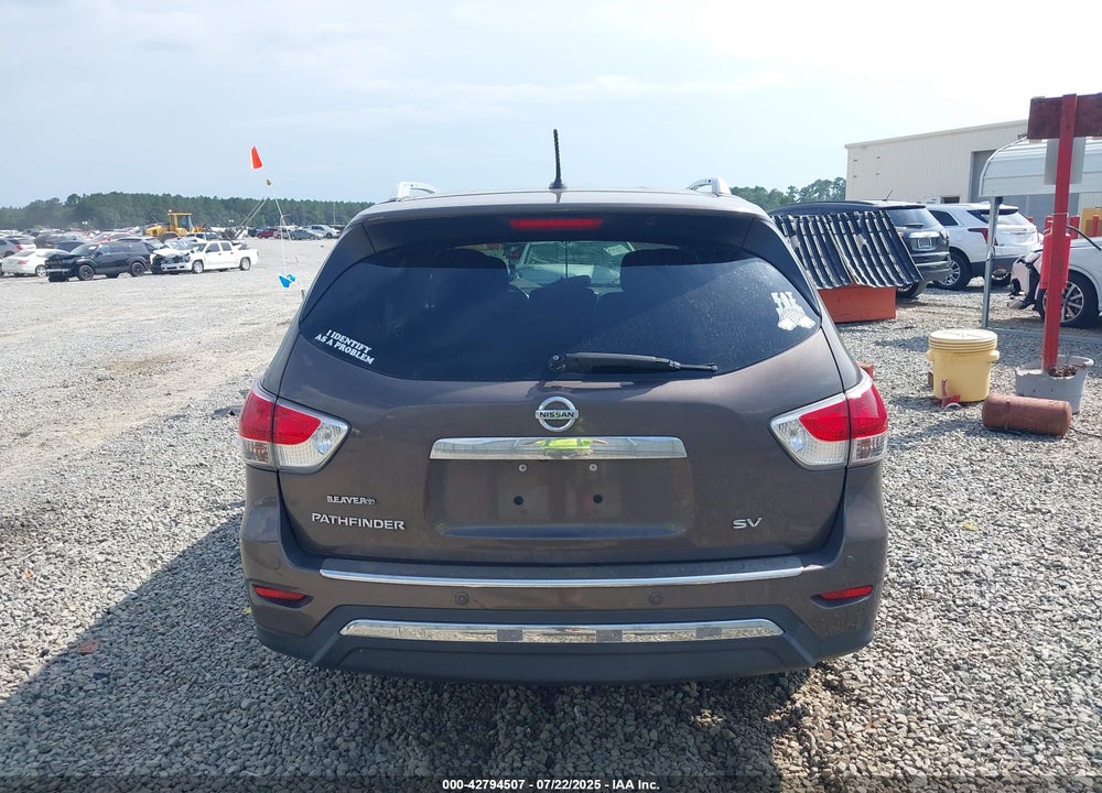 2016 PATHFINDER NISSAN  SV VIN: 5N1AR2MN5GC602845