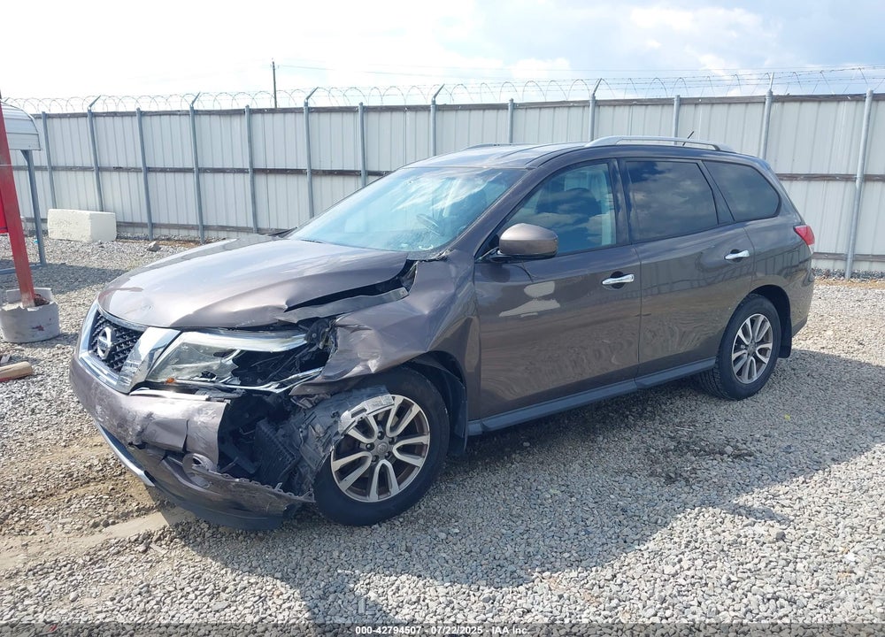 2016 PATHFINDER NISSAN  SV VIN: 5N1AR2MN5GC602845