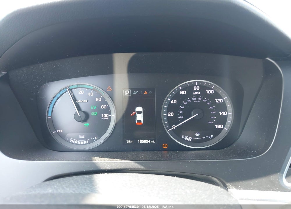 2016 HYUNDAI SONATA HYBRID VIN: KMHE24L15GA033149