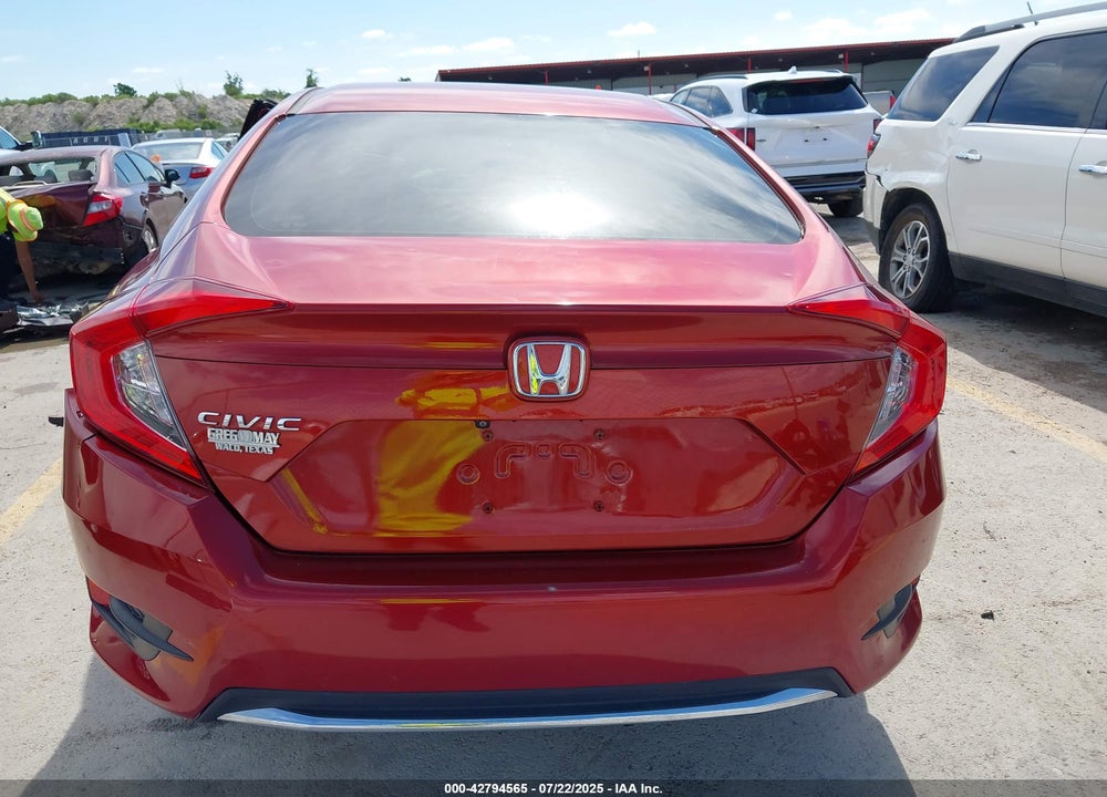 2021 HONDA CIVIC VIN: 2HGFC2F6XMH514160