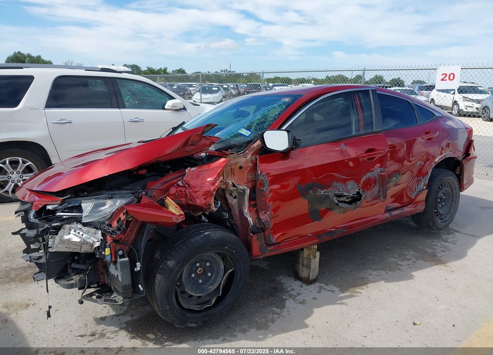 2021 HONDA CIVIC VIN: 2HGFC2F6XMH514160