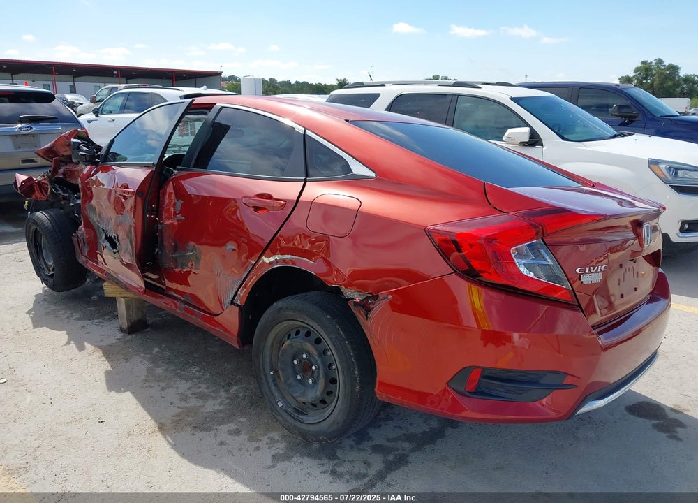 2021 HONDA CIVIC VIN: 2HGFC2F6XMH514160