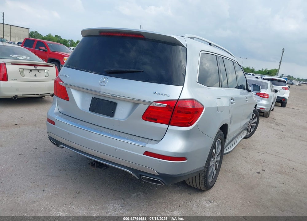 2016 MERCEDES-BENZ GL-CLASS VIN: 4JGDF6EE3GA710999