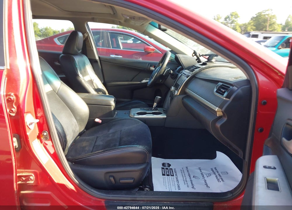 2012 TOYOTA CAMRY VIN: 4T1BF1FK5CU507930