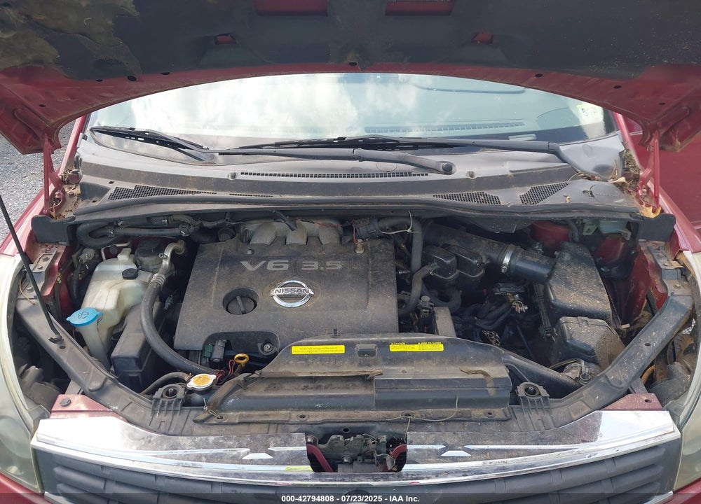 2007 NISSAN QUEST 3.5 VIN: 5N1BV28U47N119529