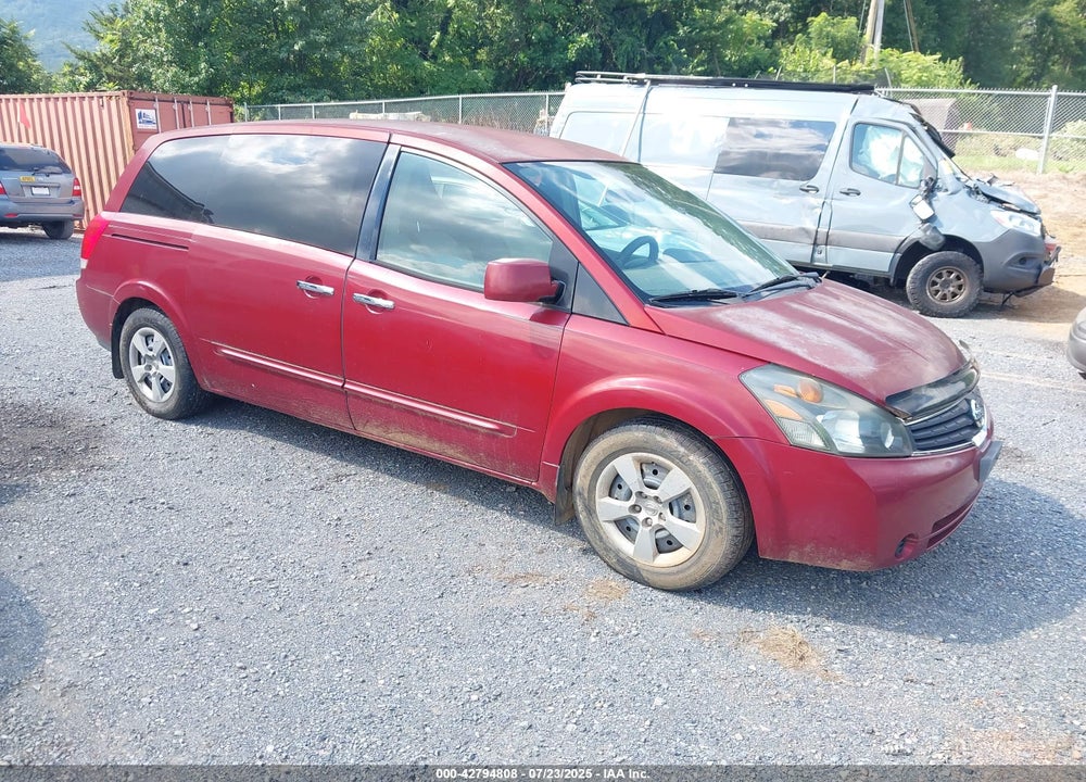 2007 NISSAN QUEST 3.5 VIN: 5N1BV28U47N119529