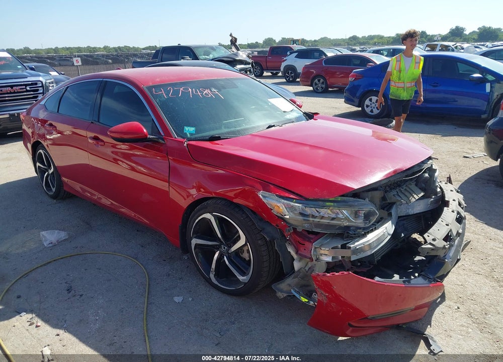 2018 HONDA ACCORD SPORT VIN: 1HGCV1F38JA217816