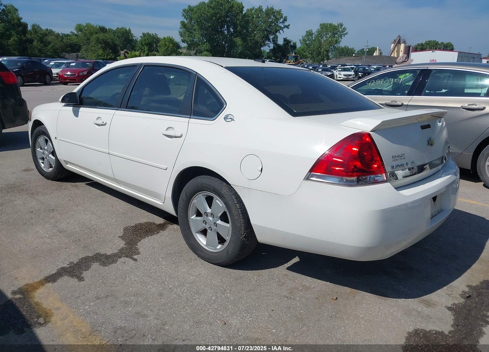 2008 CHEVROLET IMPALA VIN: 2G1WT58K389202183