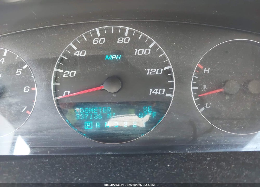2008 CHEVROLET IMPALA VIN: 2G1WT58K389202183
