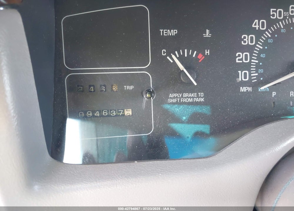 1995 BUICK ROADMASTER VIN: 1G4BN52P1SR430194