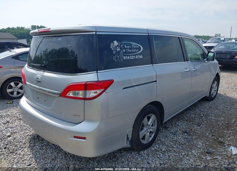 2012 NISSAN QUEST VIN: JN8AE2KP8C9047924