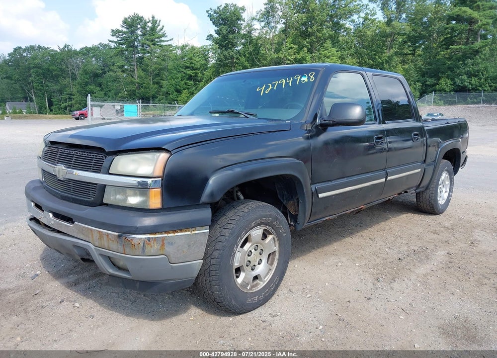 2005 CHEVROLET SILVERADO 1500 Z71 VIN: 2GCEK13T751186076