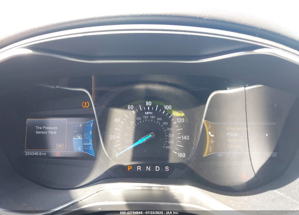 2013 FORD FUSION VIN: 3FA6P0K99DR286038
