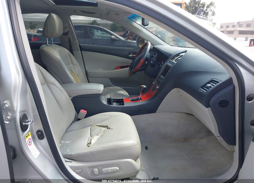 2007 LEXUS ES350 VIN: JTHBJ46G872133720