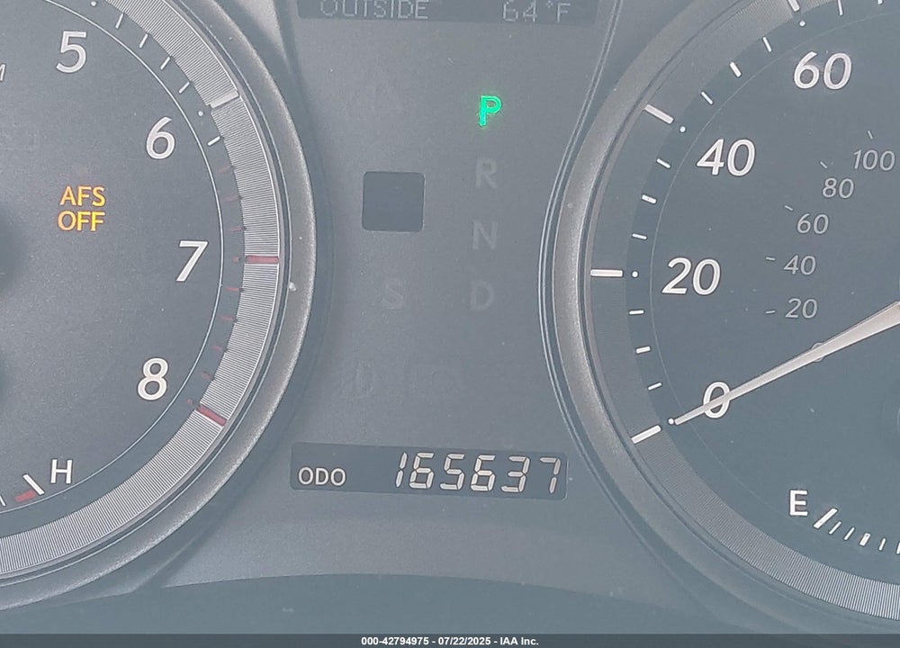 2007 LEXUS ES350 VIN: JTHBJ46G872133720