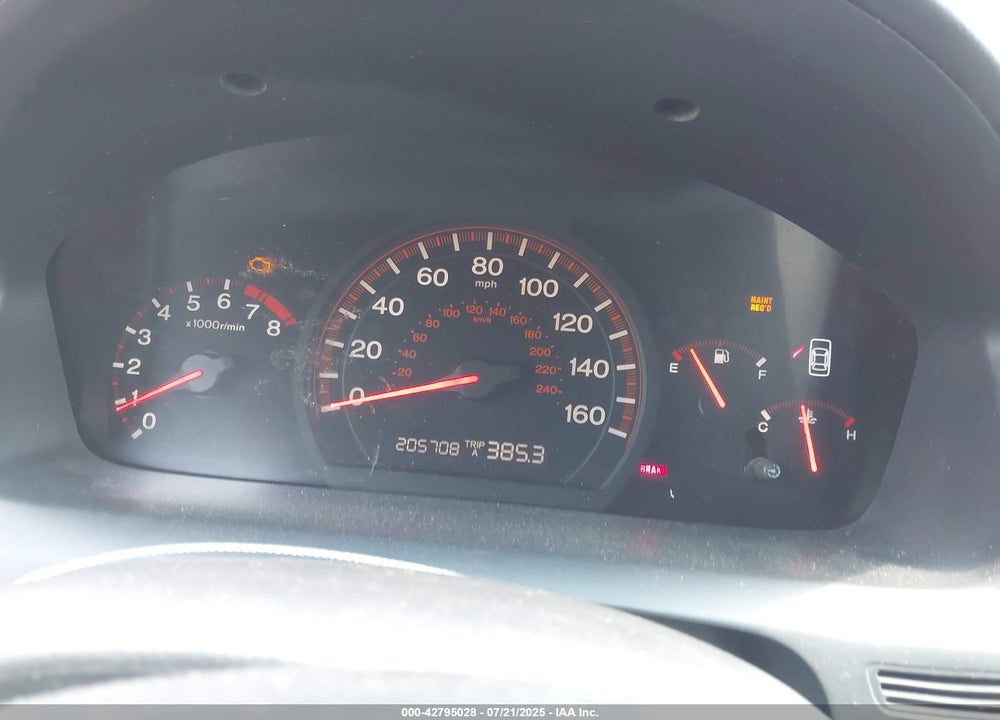 2005 HONDA ACCORD 2.4 LX VIN: 1HGCM71375A007758