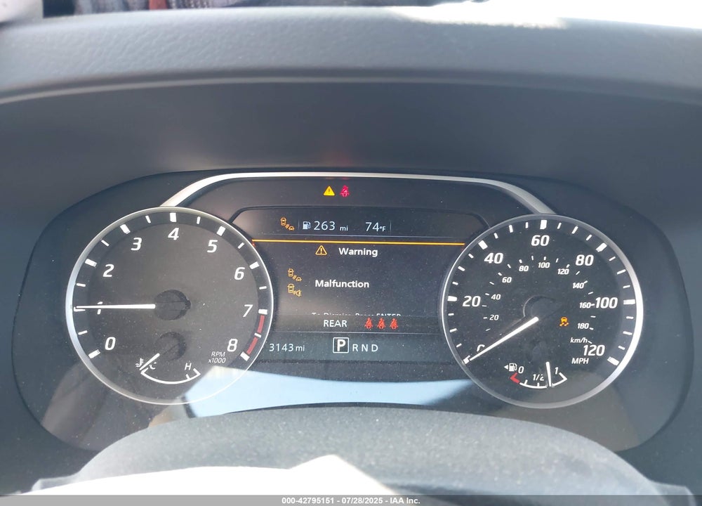 2025 NISSAN FRONTIER SV 4X2 VIN: 1N6ED1EJ7SN627797