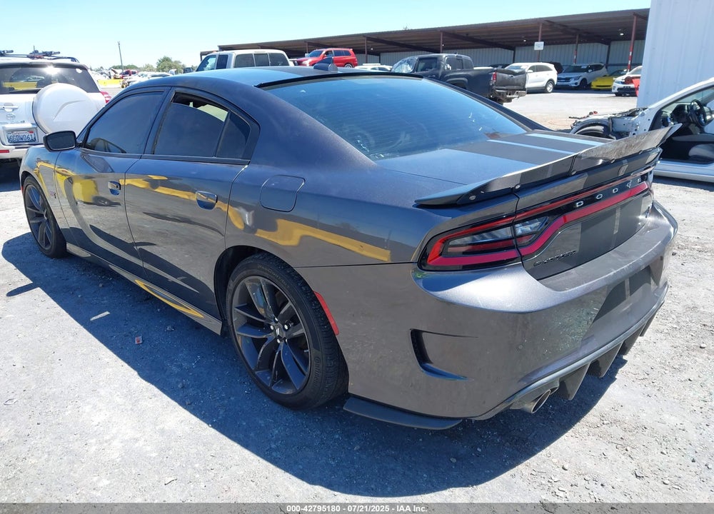 2019 DODGE CHARGER SCAT PACK RWD VIN: 2C3CDXGJ5KH742597