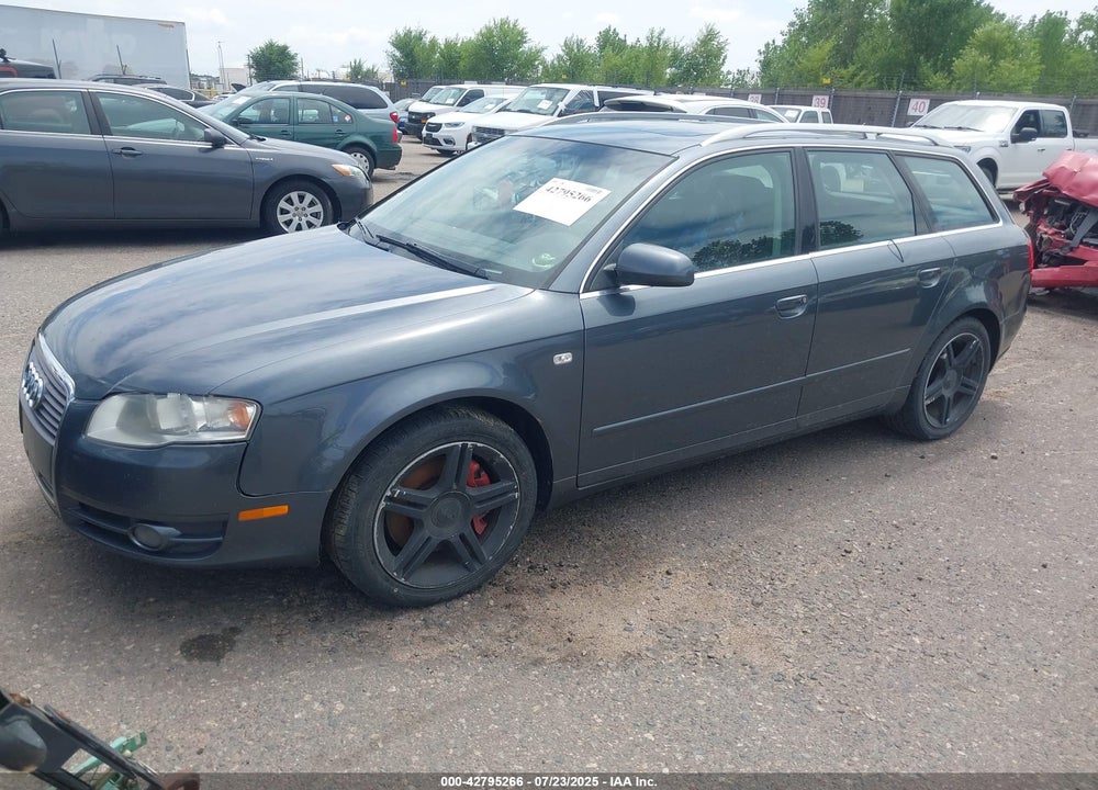 2007 AUDI A4 VIN: WAUKF78E77A186072