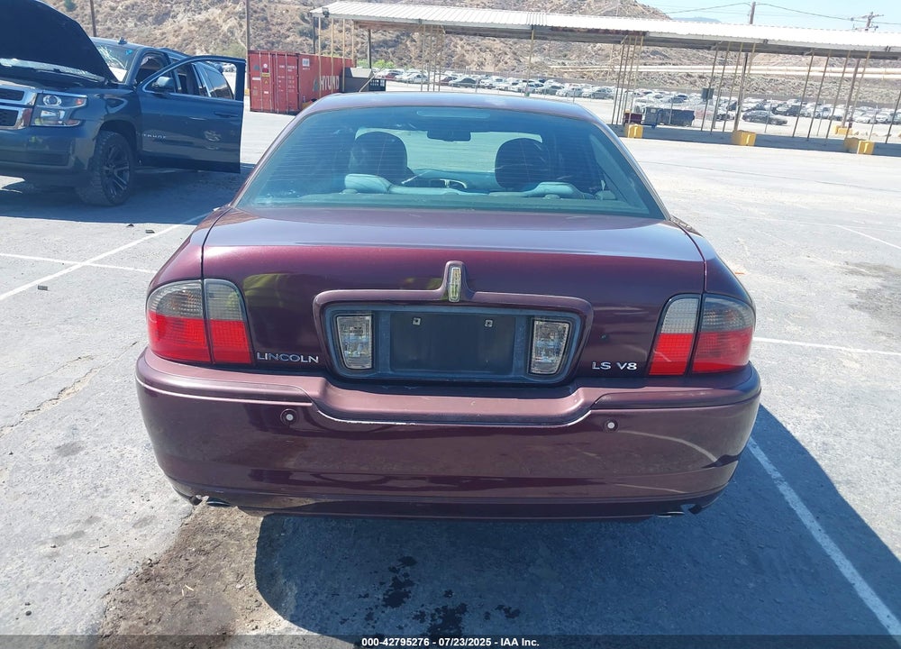 2006 LINCOLN LS VIN: 1LNHM87A56Y616934