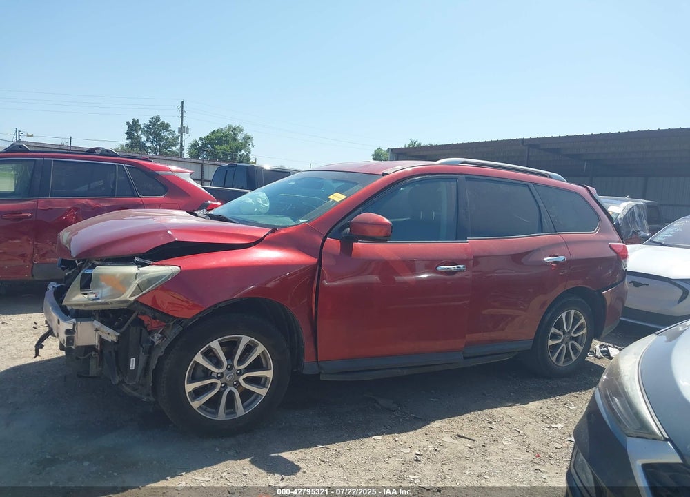 2013 NISSAN PATHFINDER VIN: 5N1AR2MNXDC602402