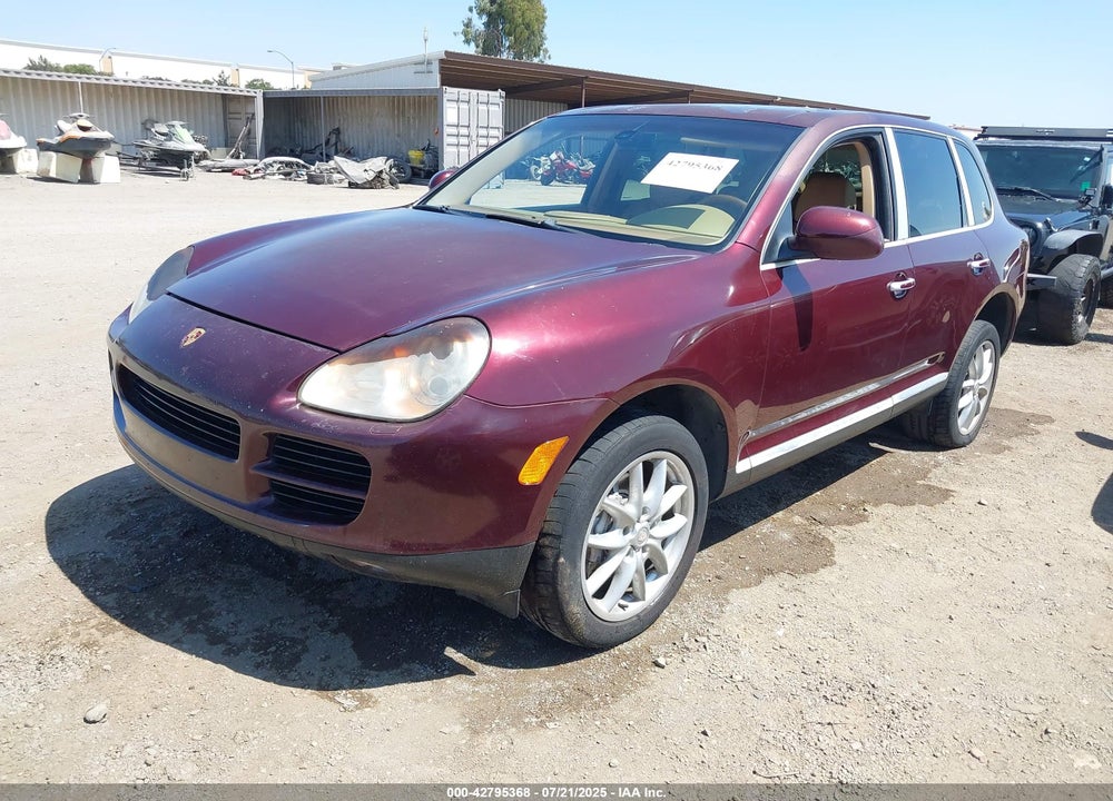2004 PORSCHE CAYENNE S VIN: WP1AB29P84LA71315
