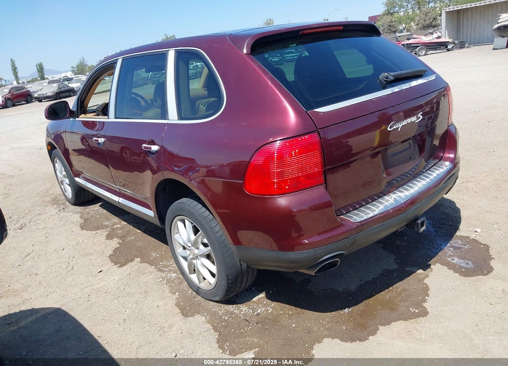 2004 PORSCHE CAYENNE S VIN: WP1AB29P84LA71315