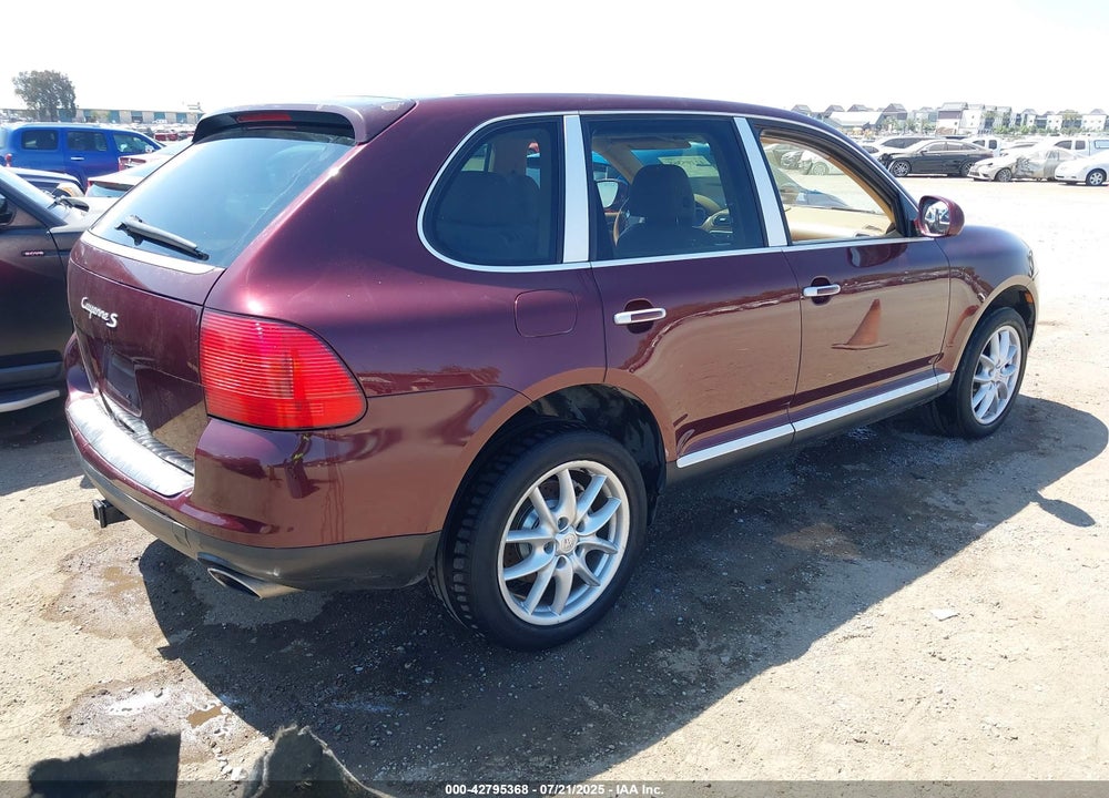 2004 PORSCHE CAYENNE S VIN: WP1AB29P84LA71315