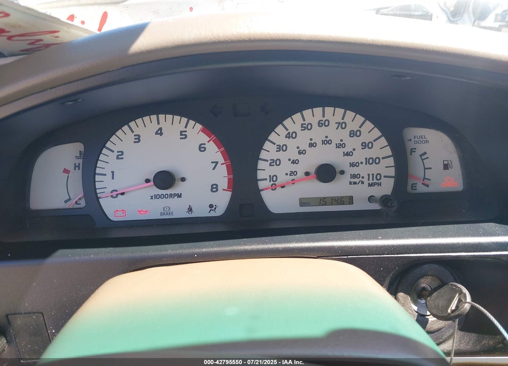 2003 TOYOTA TACOMA VIN: 5TEVL52N03Z208516