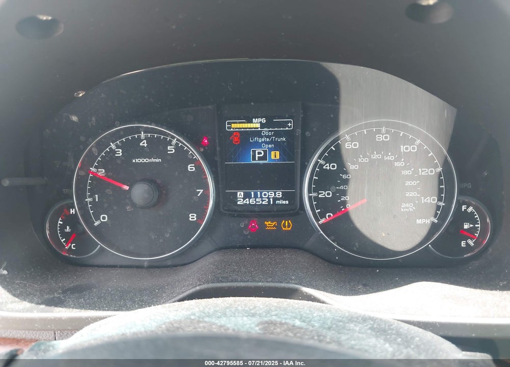 2013 SUBARU OUTBACK VIN: 4S4BRCJC1D3283405