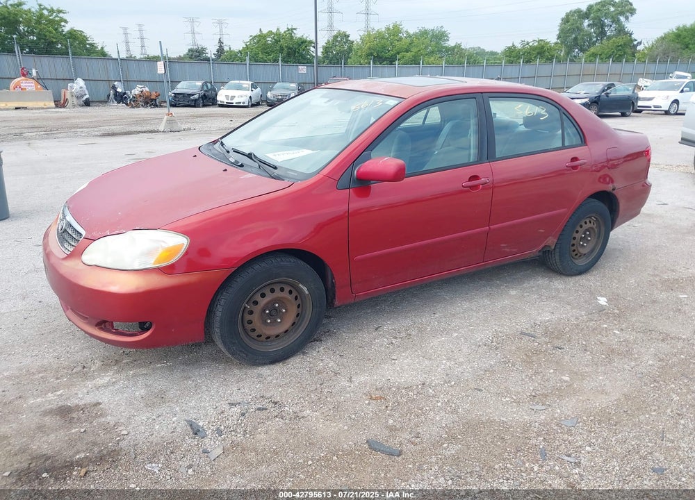 2008 TOYOTA COROLLA LE VIN: 1NXBR30E28Z046554