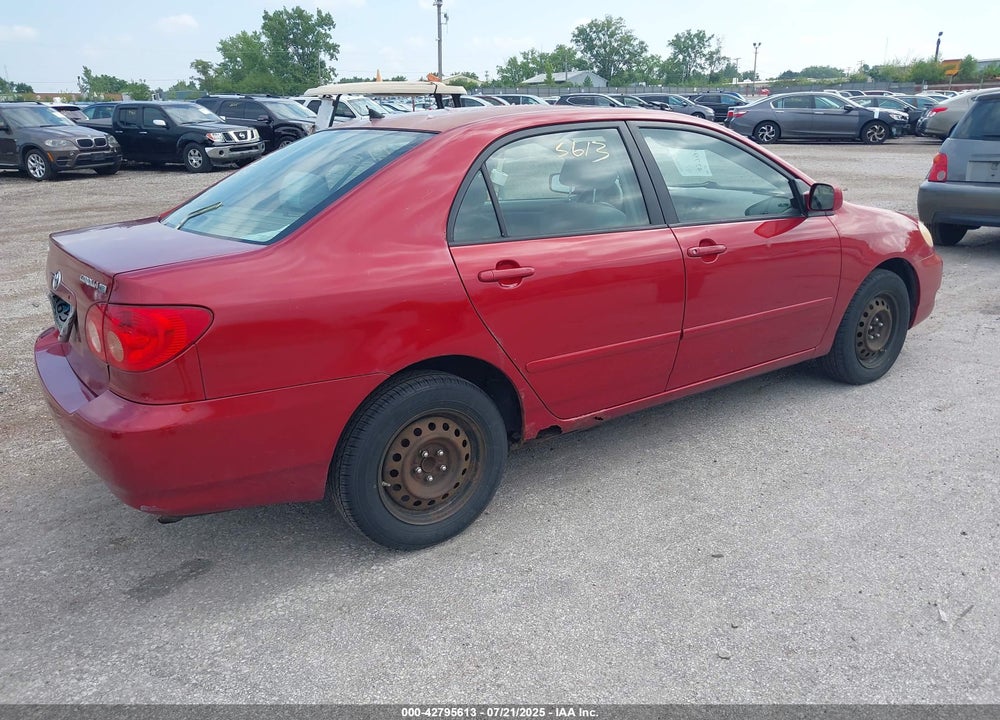 2008 TOYOTA COROLLA LE VIN: 1NXBR30E28Z046554