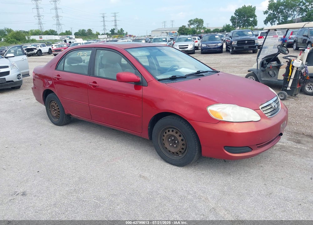 2008 TOYOTA COROLLA LE VIN: 1NXBR30E28Z046554