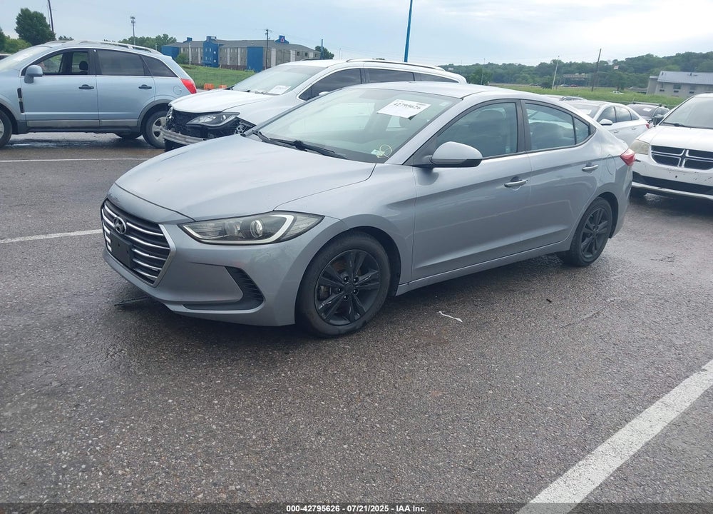 2017 HYUNDAI ELANTRA VIN: 5NPD74LF3HH137176