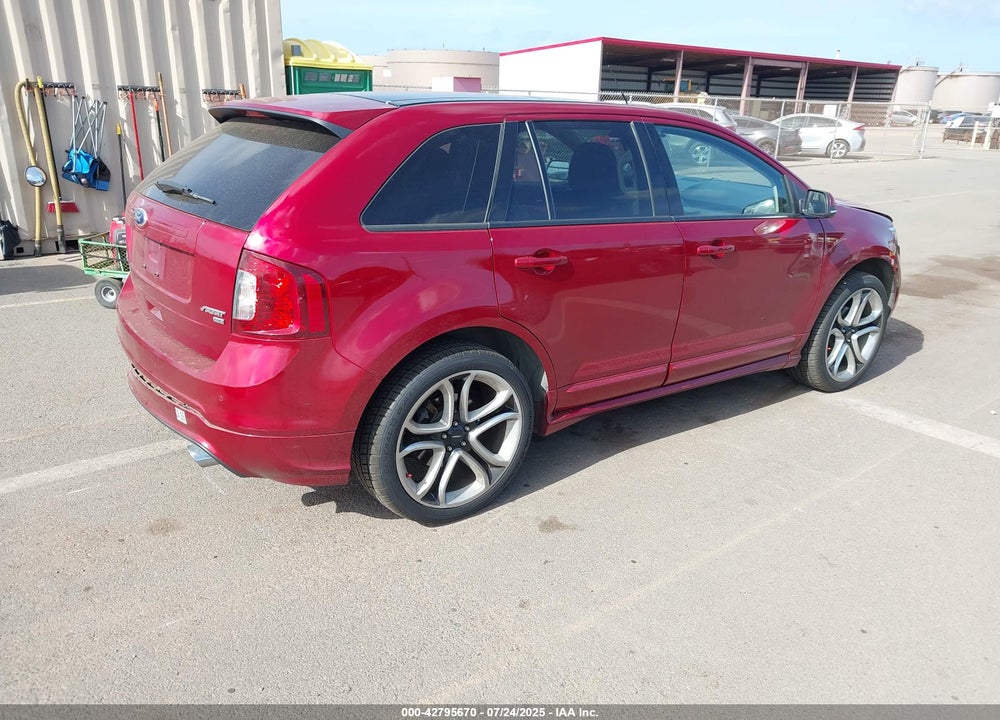 2013 FORD EDGE VIN: 2FMDK4AK5DBB86752