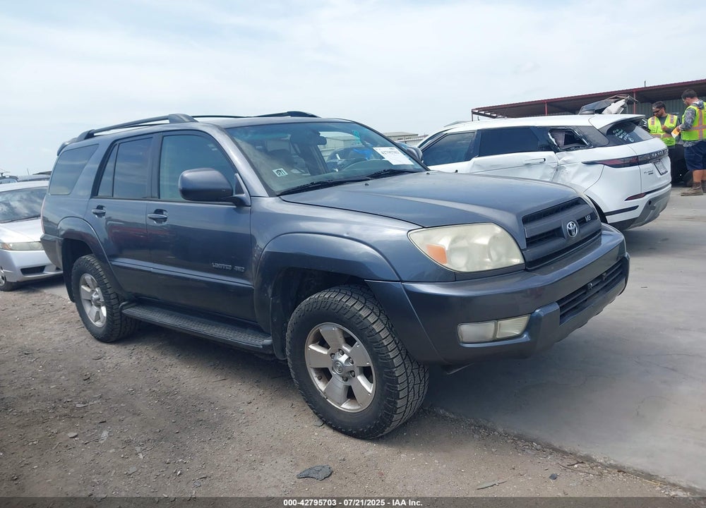 2005 TOYOTA 4RUNNER LIMITED V8 VIN: JTEBT17R650053248