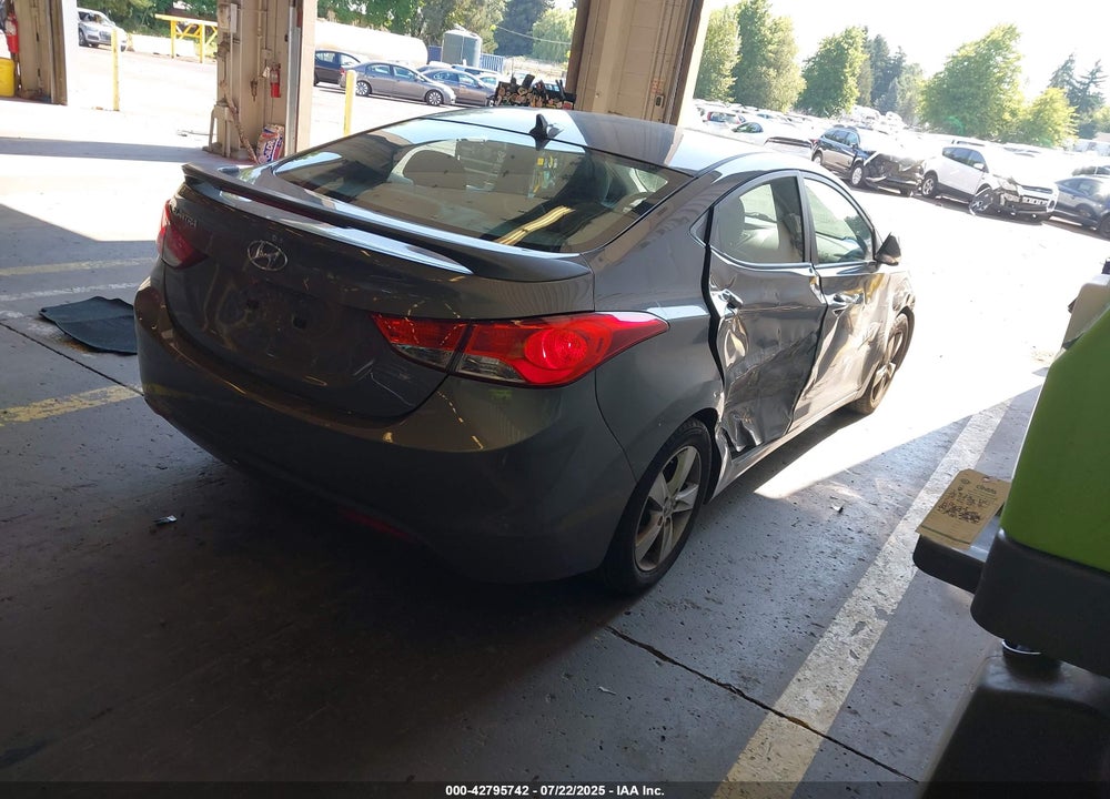 2013 HYUNDAI ELANTRA GLS VIN: 5NPDH4AE0DH383314