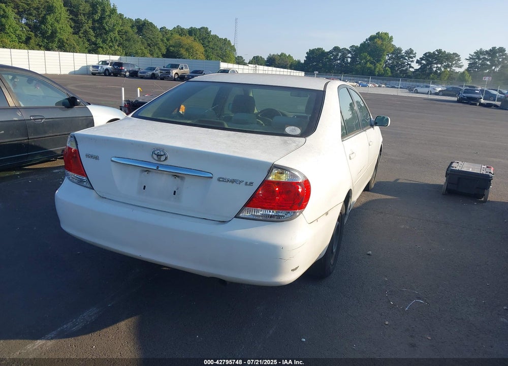 2005 TOYOTA CAMRY VIN: 4T1BE32K65U425597