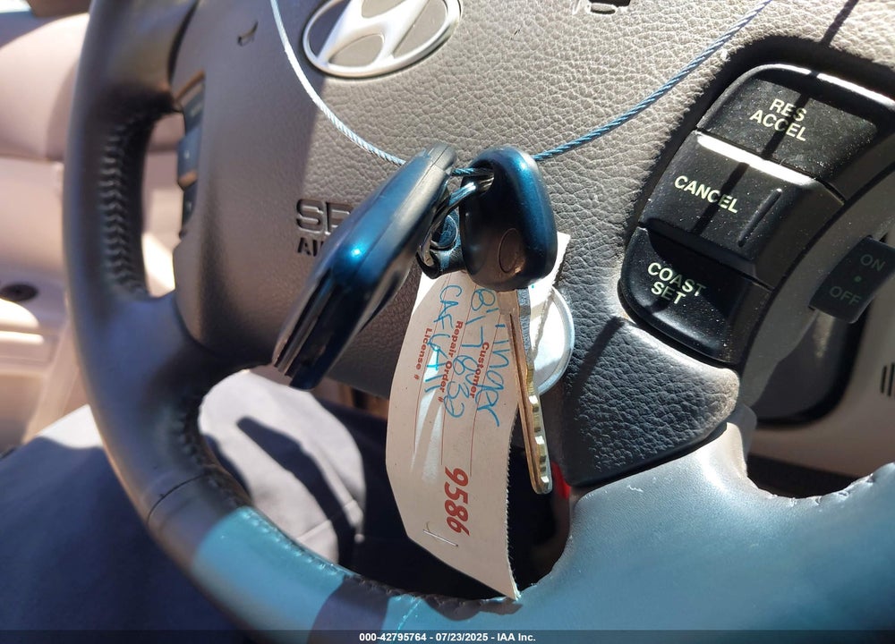 2008 HYUNDAI SONATA VIN: 5NPEU46F68H309497