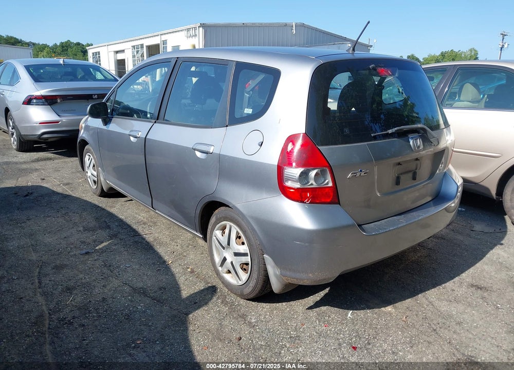 2007 HONDA FIT VIN: JHMGD38467S029463