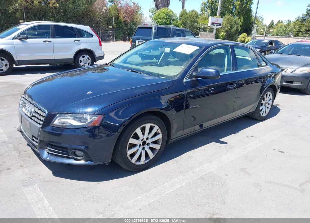2010 AUDI A4 VIN: WAUEFAFL8AN028836